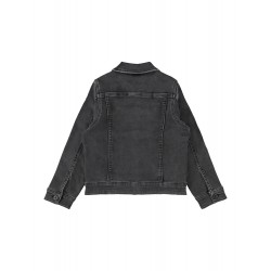 Køb NAME IT KIDS SWEAT DENIM JAKKE - SORT | Online på Thebestbuy.dk