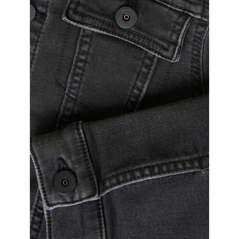 Køb NAME IT KIDS SWEAT DENIM JAKKE - SORT | Online på Thebestbuy.dk