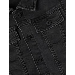 Køb NAME IT KIDS SWEAT DENIM JAKKE - SORT | Online på Thebestbuy.dk