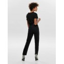 ONLY Emily HW Straight Fit Jeans - Black Denim