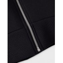 LMTD OPAL L/S SHORT CARDIGAN - BLACK