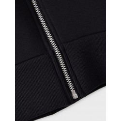 LMTD OPAL L/S SHORT CARDIGAN - BLACK