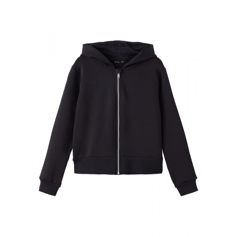 LMTD OPAL L/S SHORT CARDIGAN - BLACK