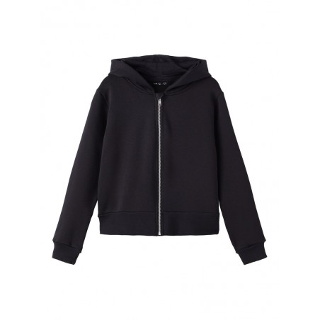 LMTD OPAL L/S SHORT CARDIGAN - BLACK
