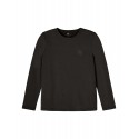 NAME IT KIDS Tano langærmet bluse - Sort