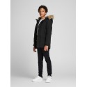 50% UDSALG På JACK & JONES JUNIOR PARKA MED HÆTTE - SORT