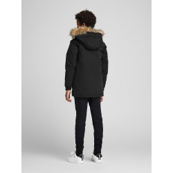 50% UDSALG På JACK & JONES JUNIOR PARKA MED HÆTTE - SORT