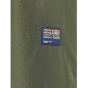 JACK & JONES PLUS JAKKE MED HÆTTE - Forest Night