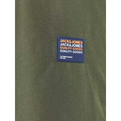 JACK & JONES PLUS JAKKE MED HÆTTE - Forest Night