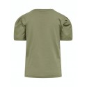 Kids Only May kortærmet T-shirt med pufærme - Dusky Green