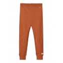 NAME IT MINI WYLA WOOL LONG JOHNS - MOCHA BISQUE