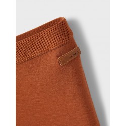 NAME IT MINI WYLA WOOL LONG JOHNS - MOCHA BISQUE