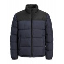 JACK & JONES Paul Puffer Collar Dynejakke - Dark Sapphire