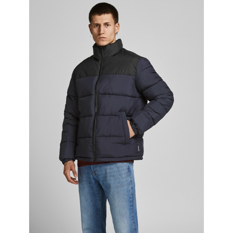 JACK & JONES Paul Puffer Collar Dynejakke - Dark Sapphire