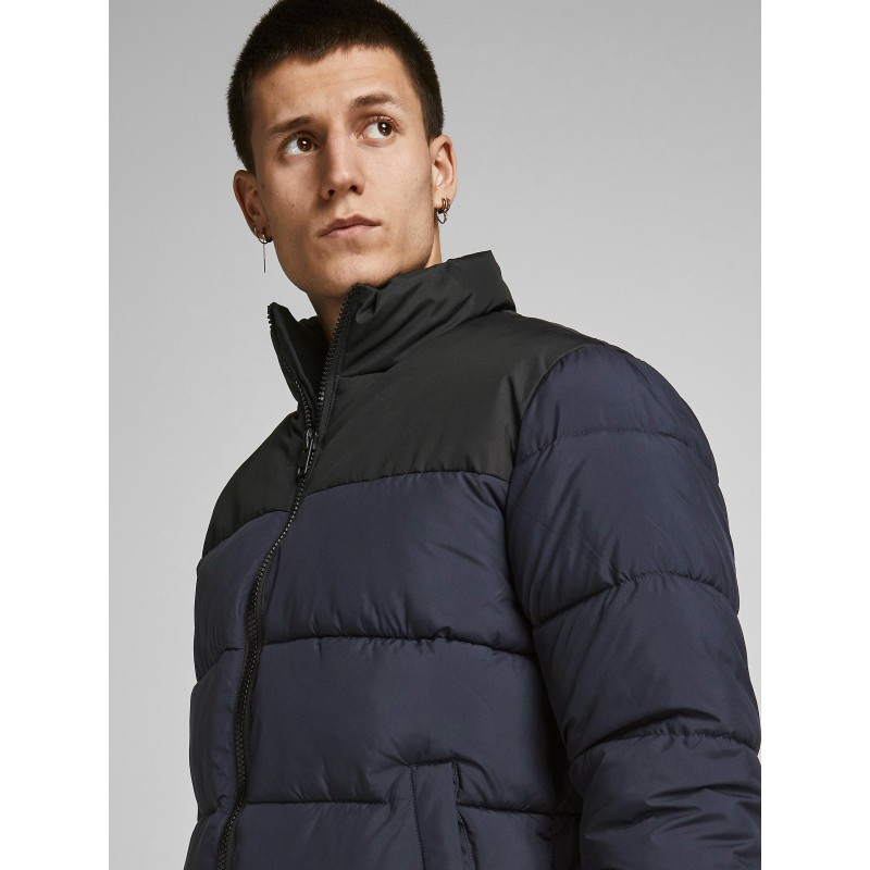 JACK & JONES Paul Puffer Collar Dynejakke - Dark Sapphire