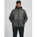 JACK & JONES Plus Toby Hybrid Jakke - Sort