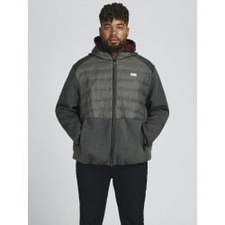 JACK & JONES Plus Toby Hybrid Jakke - Sort