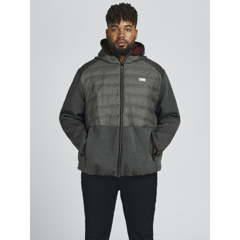 JACK & JONES Plus Toby Hybrid Jakke - Sort