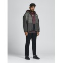 JACK & JONES Plus Toby Hybrid Jakke - Sort
