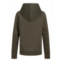 JACK & JONES JUNIOR SWEAT HOOD - FOREST NIGHT