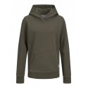 JACK & JONES JUNIOR SWEAT HOOD - FOREST NIGHT