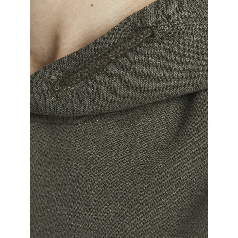 JACK & JONES JUNIOR SWEAT HOOD - FOREST NIGHT