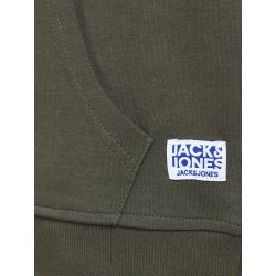 JACK & JONES JUNIOR SWEAT HOOD - FOREST NIGHT