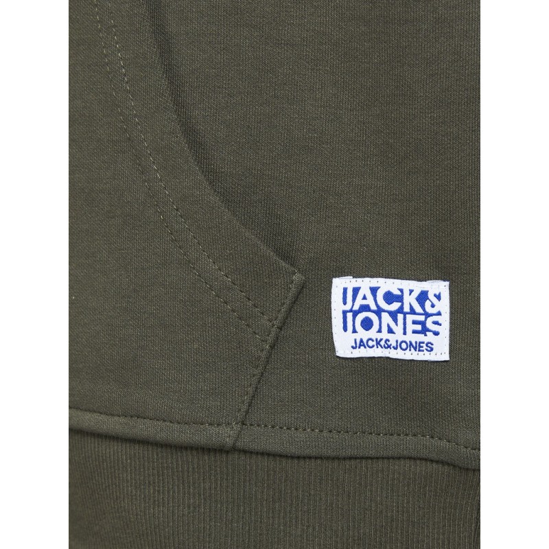 JACK & JONES JUNIOR SWEAT HOOD - FOREST NIGHT
