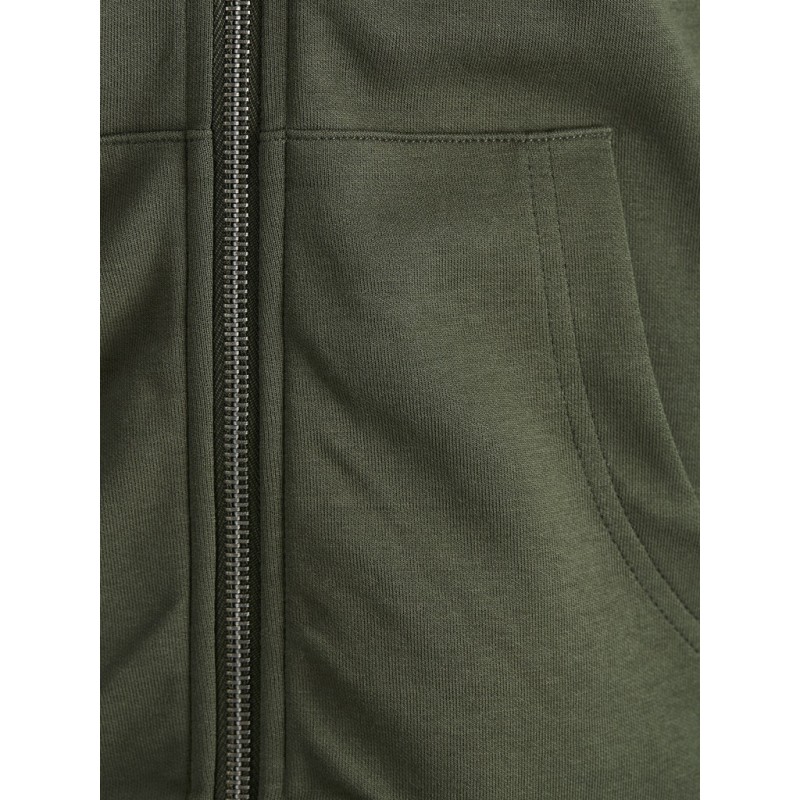 Jack & Jones Junior Hoodie Med Lynlås | Stort Udvalg til Drenge