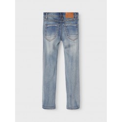 Name It Kids Theo slim fit jeans - Medium Blue Denim