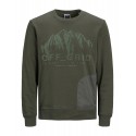 JACK & JONES JR  "OFF GRID "SWEAT BLUSE