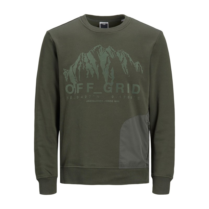JACK & JONES JR  "OFF GRID "SWEAT BLUSE