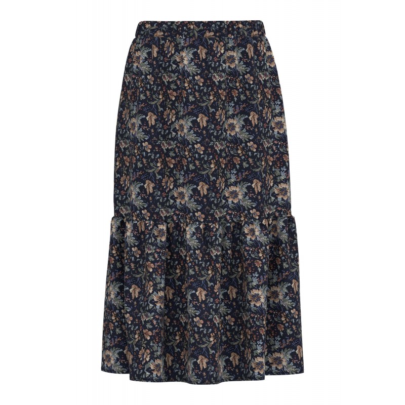 UDSALG På NAME IT KIDS Midi Nederdel med Blomster | Hurtig Levering