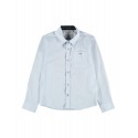 NAME IT Kids Risal L/S Skjorte - Dusty Blue