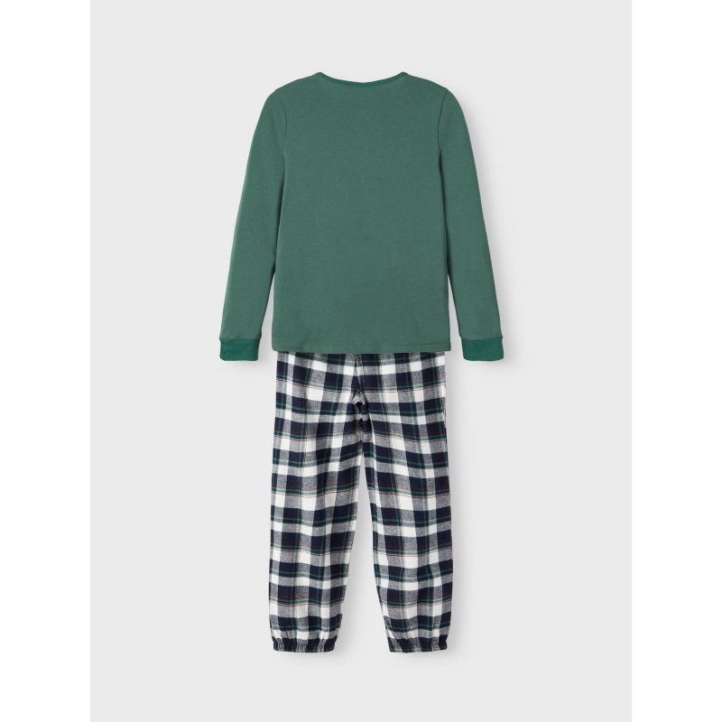 NAME IT KIDS RASSY NATTØJ - GRØNNAME IT KIDS DRENGE NATPYJAMAS