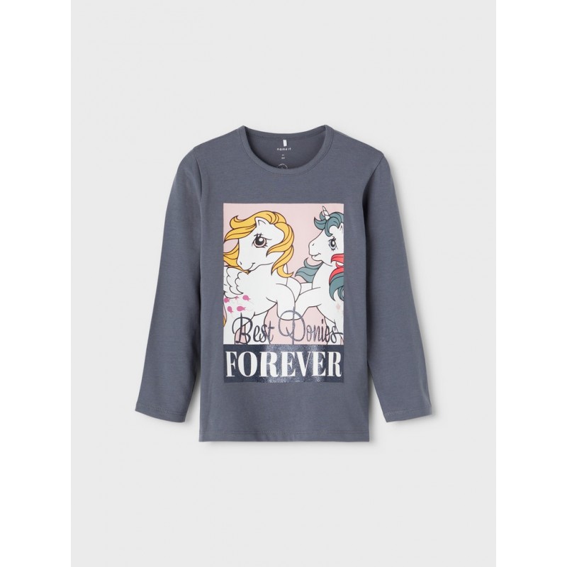 Name It Mini Langærmet T-shirt - Turbulence