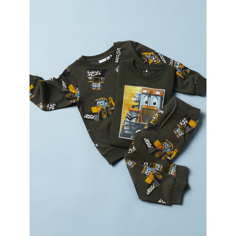 NAME IT Mini Ditmark langærmet trøje - Rosin