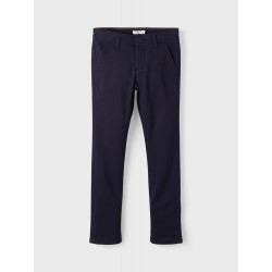 NAME IT Kids Robin twice town chino bukser - Dark Sapphire