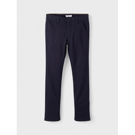 NAME IT Kids ROBIN TWICE TOWNS CHINO PANTS - DARK SAPPHIRE