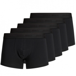 Gaven til ham | Jack & Jones  5-pack Boxershorts | sort | kortben