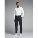 JACK & JONES Langærmet Stretch Skjorte Super Slim - Hvid