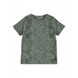 NAME IT Kids Somon Kortærmet T-shirt - Agave Green