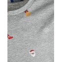 JACK & JONES Junior Jule Nattøjs Sæt - Light Grey Melange