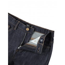 LMTD Tejas Denim HW Straight Fit Jeans - Dark Blue Denim