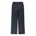LMTD Tejas Denim HW Straight Fit Jeans - Dark Blue Denim
