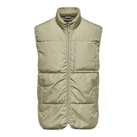 ONLY & SONS Jeremy Quilted Vest - Overland Trek