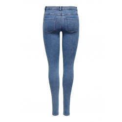 ONLY RAIN LIFE SKINNY JEANS - MEDIUM BLUE DENIM
