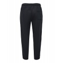 ONLY & SONS OXLEY TAPE PINTUCK SWEATPANTS - DARK NAVY