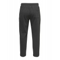 ONLY & SONS Oxley Tape Pintuck Sweatpants - Grey Pinstripe