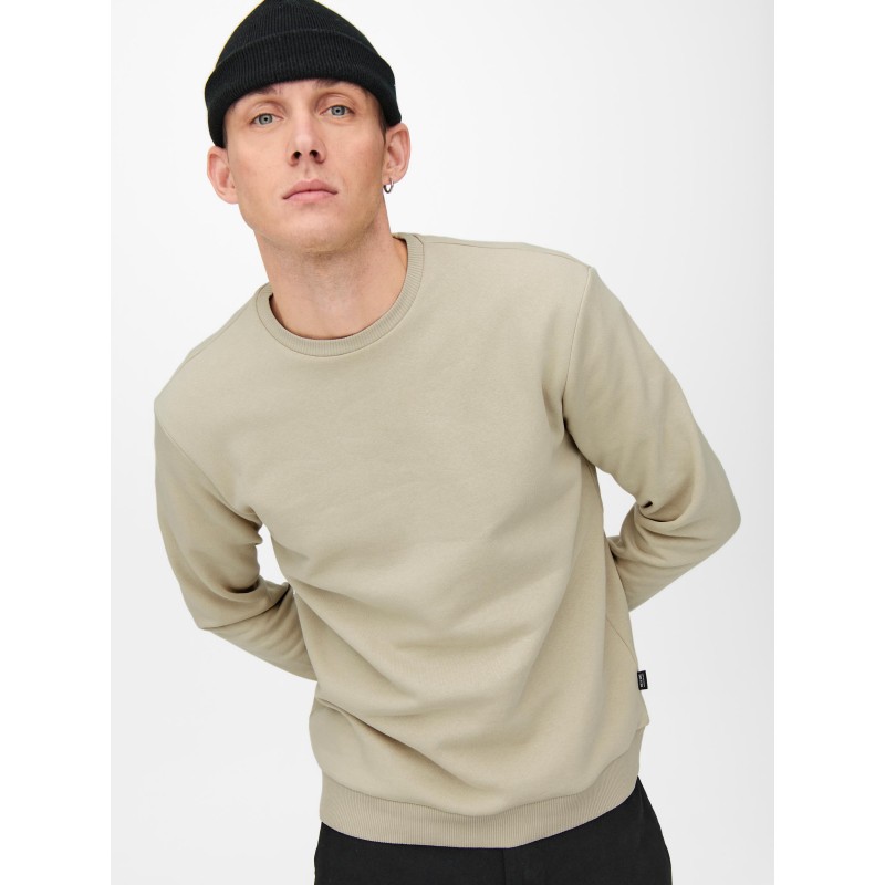 ONLY & SONS Ceres Crew Neck - Pelican